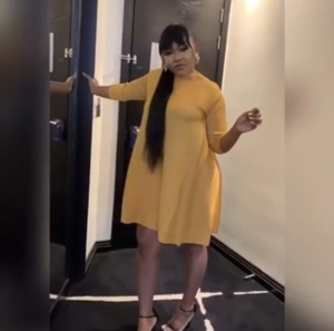 Robe haute et volante tout type décontracté
