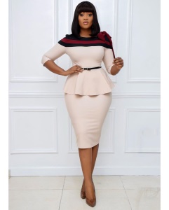 Ensemble Top à manches semi longues+ Jupe