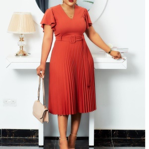 Robe taille haute