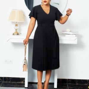 Robe taille haute