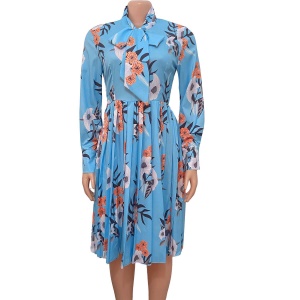 Robe dame fibre de polyester-soie