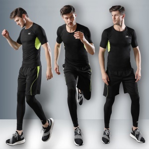 Haut de sport courtes et longues manches