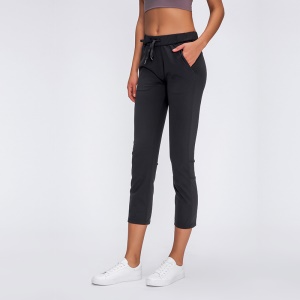 Pantalon Yoga Sept à gaine et cordon