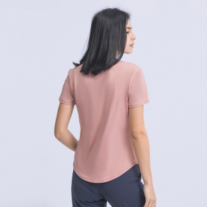T-shirt décontracté ample et  à manches courte pour femmes