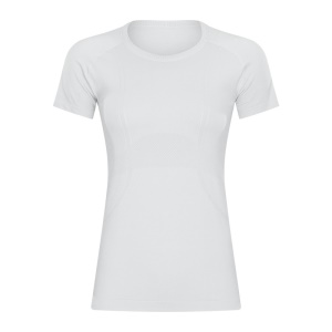 T-shirt de sport respirant à manches courtes et col rond