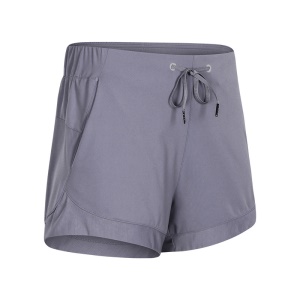 Short de sport  unicolore à séchage rapide