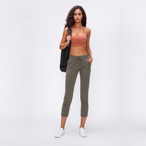 Pantalon Yoga Sept à gaine et cordon